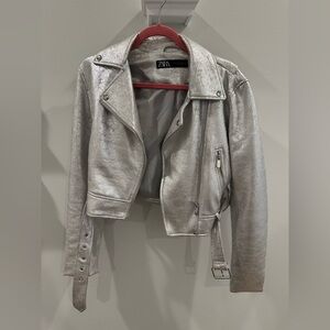 Silver Zara Jacket